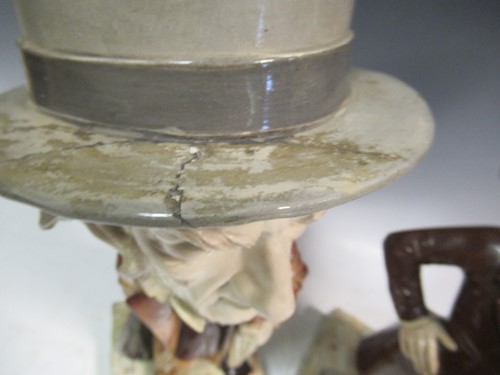 Lot 26 - A rare pair of Whitman and Roth pottery...