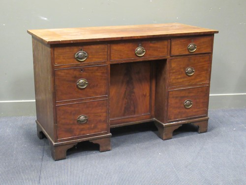 Lot 454 - A 19th century mahogany dressing table, the...