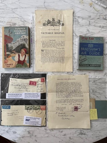 Lot 94A - Ephemera. Bradshaw's International Air Guide...