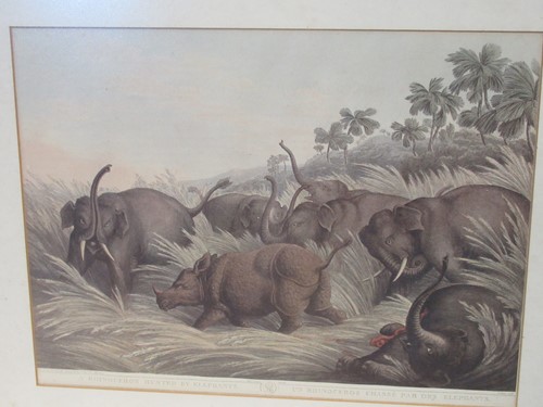 Lot 447 - After H Merke, Six Print Engravings,...