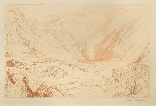 Lot 524 - John Ruskin (British, 1819-1900) after J M W Turner