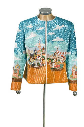 Lot 117 - Jeanette Kastenberg, a rare Platinum Editions Looney Tunes sequin jacket, 1993