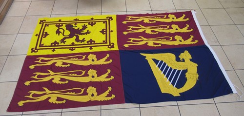 Lot 189 - A Royal Standard flag