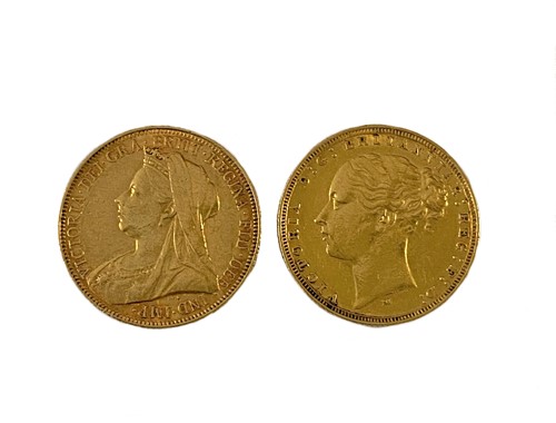 Lot 314 - Two Victorian sovereigns