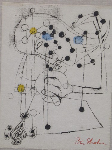Lot 417 - Ben Shahn (AMERICAN, 1898–1969) The Scientist,...