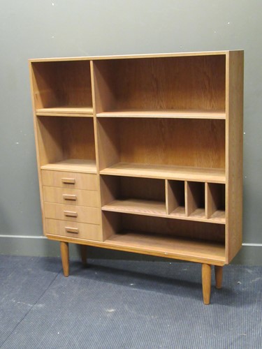 Lot 442 - A modern wall cabinet comprising four drawers,...