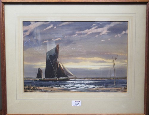 Lot 397 - Winston Megoran (British 1913-1971) An Essex...