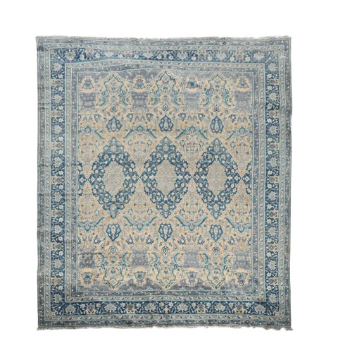 Lot 946 - A Kerman style carpet
