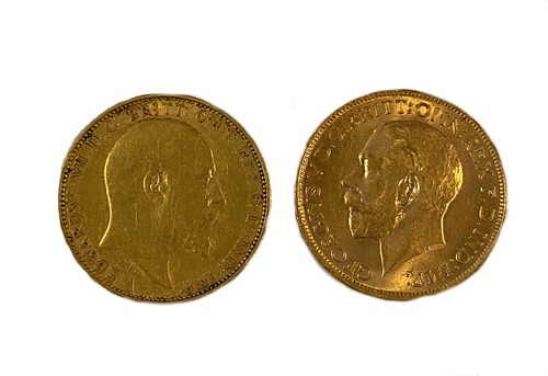 Lot 315 - Two 'King's head' sovereigns