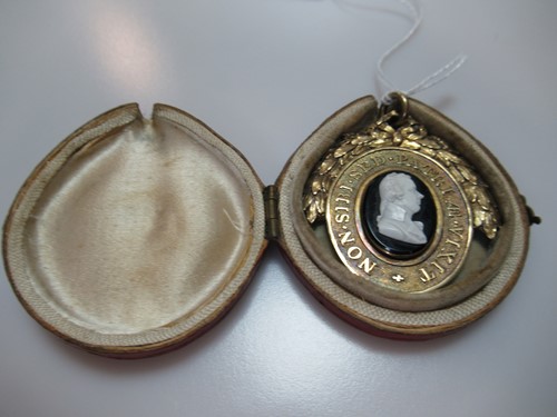 Lot 312 - A gilt metal William Pitt Memorial Medal,...