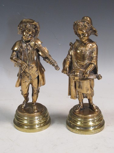 Lot 29 - Two mid-19th century Paris bronzes depicting a...