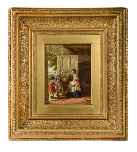Lot 594 - George Hardy (British, 1822-1909)