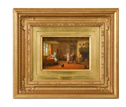 Lot 593 - Frederick Daniel Hardy (British, 1827-1911)