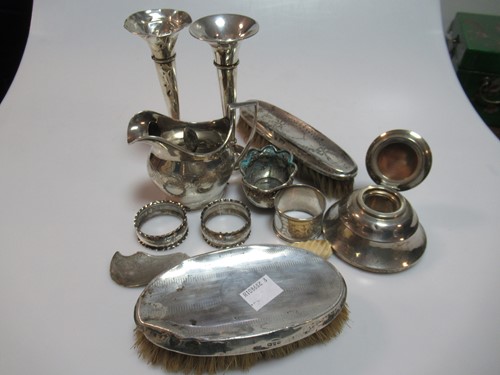 Lot 338 - A collection of silverware including flatware,...