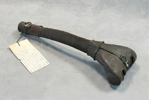 Lot 159 - A Tibetan Thighbone trumpet, Kangling, 19th century
