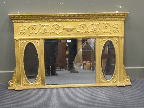 Lot 601 - A Victorian giltwood Mirror, ex Christie's 83...