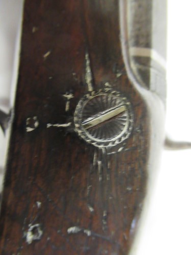 Lot 106 - A 19th century percussion cap pocket pistol by...