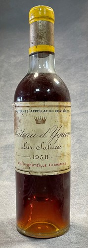 Lot 1052 - Chateau D'Yquem, Sauternes 1er Grand Cru 1958,...