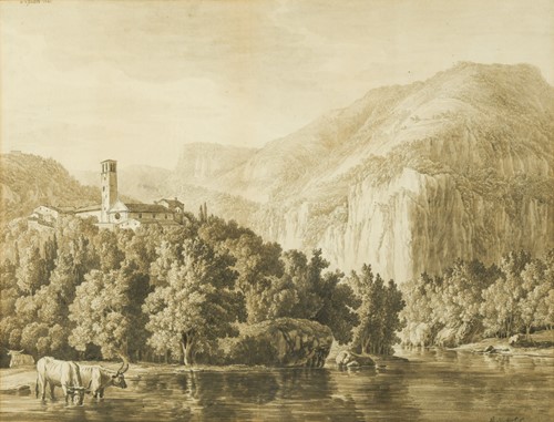 Lot 548 - Jacob Philipp Hackert (German, 1737-1807)