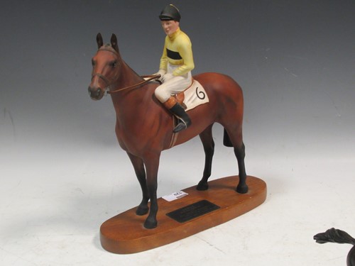 Lot 129 - A Beswick Connoisseur model of Arkle with Pat...