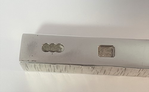 Lot 295 - A 20th century silver paperweight, mark of Gerald Benney