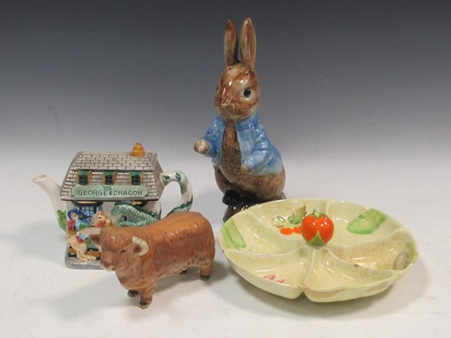 Lot 67 - Large Sylvac Peter Rabbit figure, a...