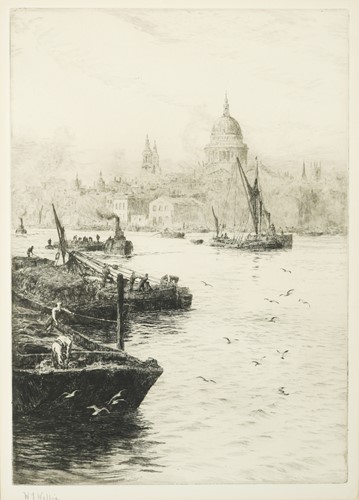 Lot 571 - William Lionel Wyllie (British, 1851-1931)