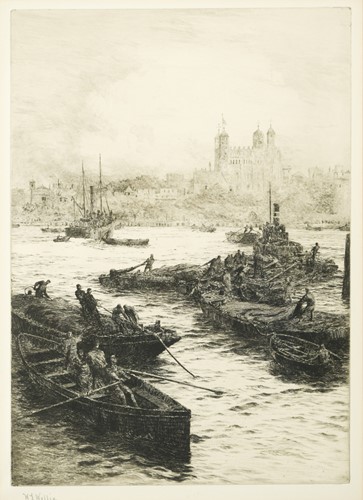 Lot 570 - William Lionel Wyllie (British, 1851-1931)