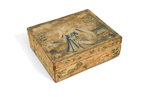 Lot 736 - A rectangular box, 17th century