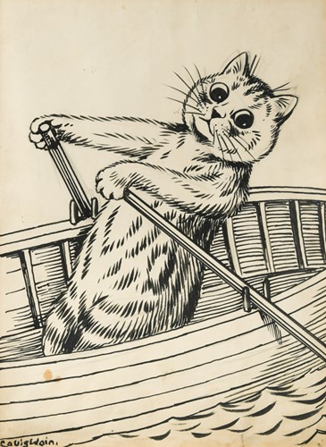 Lot 615 - Louis Wain (British, 1860-1939)