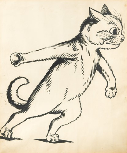 Lot 616 - Louis Wain (British, 1860-1939)