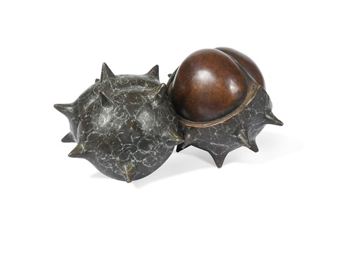 Lot 93 - Mark Richard Hall (born 1970), conker, bronze