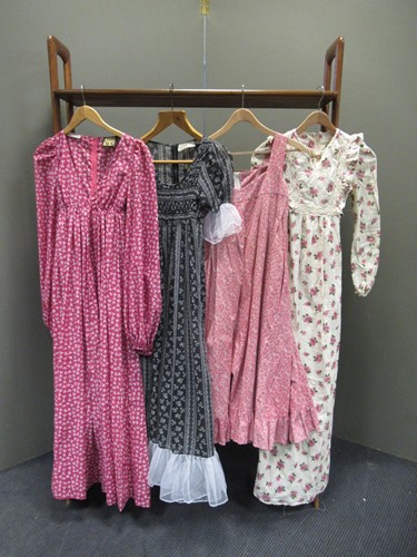 Lot 215 - Vintage dresses, to include Biba and Laura...