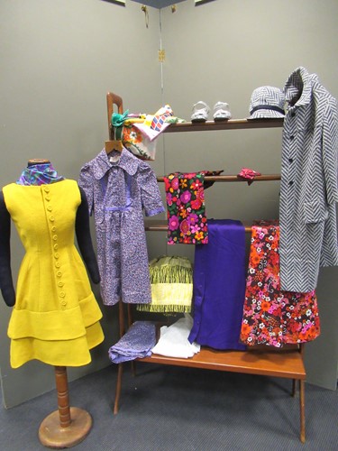 Lot 216 - 60s & 70s vintage clothing and pair of shoes....
