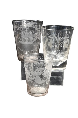 Lot 479 - A large 19th century beaker