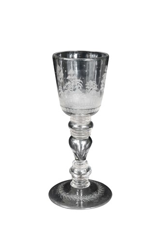 Lot 480 - A large continental goblet