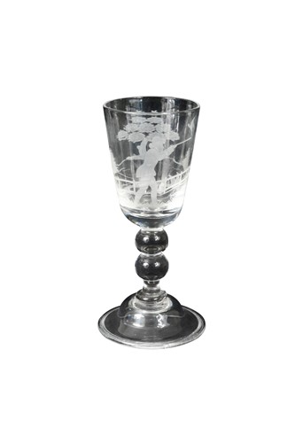 Lot 481 - A large 19th century goblet