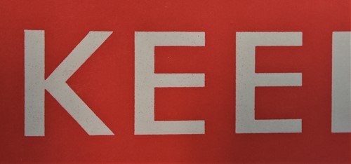 Lot 196 - 'Keep Calm & Carry On', a World War II Propaganda poster, 1939