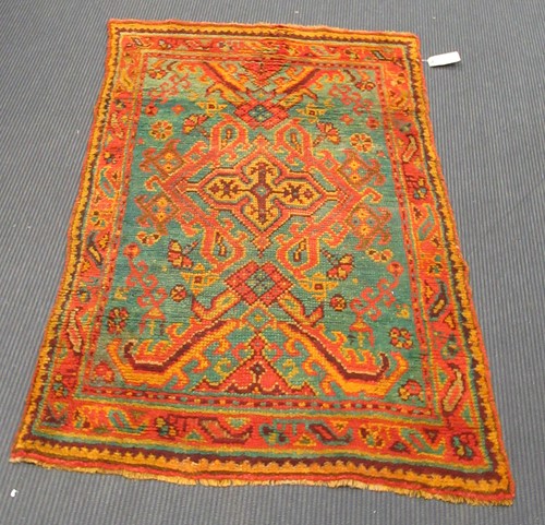 Lot 767 - A late 19th/eary 20th century Ushak rug 150 x...
