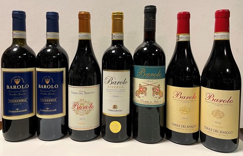 Lot 1150 - Barolo, 7 bottles, including Terre del Barolo...