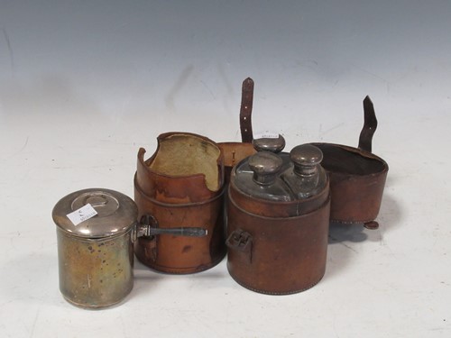 Lot 151 - An early 20th century silver picnic stove with...