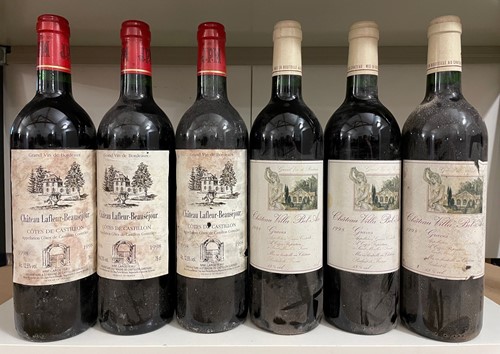 Lot 1018 - Chateau Villa Bel-Air, Graves 1998, 9 bottles;...