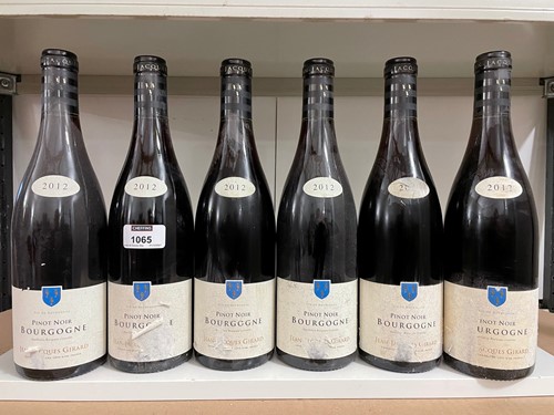 Lot 1065 - Bourgogne Pinot Noir, Jean-Jacques Girard 2012,...