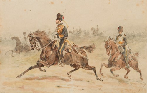 Lot 636 - Orlando Norie (1832-1901)