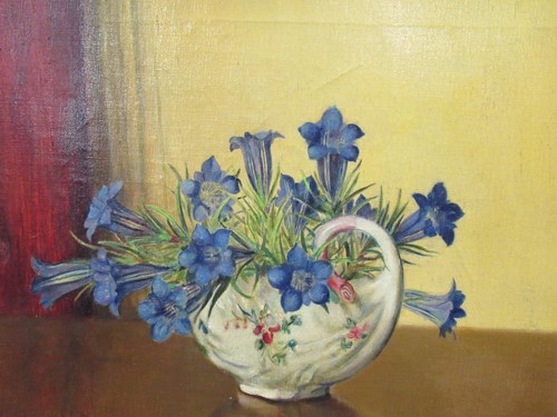 Lot 423 - Margaret Evangeline Wilson, Gentians in...