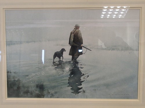 Lot 464 - Peter Ashmore M.S.I.A, One Man and his Dog,...