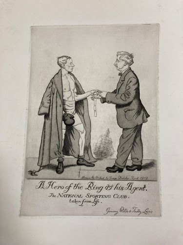 Lot 343 - After George Belcher RA, A Hero of the Ring...