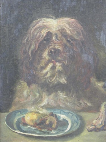 Lot 479 - Two 19th century oil paintings, on canvas,...