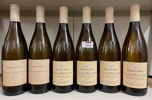 Lot 1112 - Domaine Belle, Crozes-Hermitage, Les Terres...