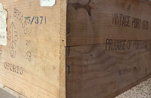 Lot 1247 - Gonzalez Byass vintage port 1970, 12 bottles...